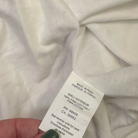 Theory 38 dress women’s small s asymmetrical white open middle - Picture 5 of 5